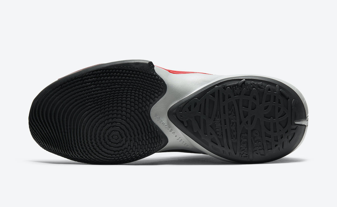 Nike Zoom Freak 2 Bred Black White University Red CK5424-003 Release Date Info