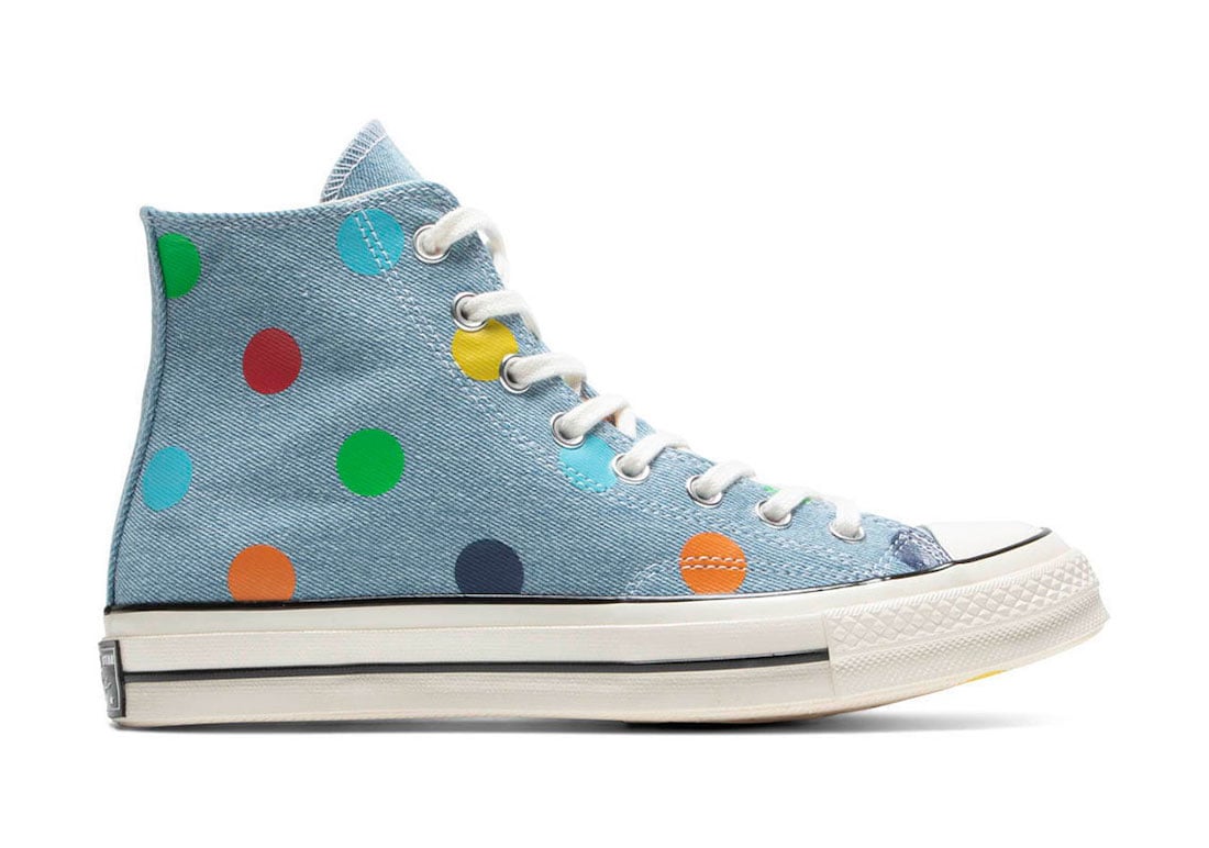 Tyler, The Creator x Converse Chuck 70 Hi Releasing in Denim and Polka Dots