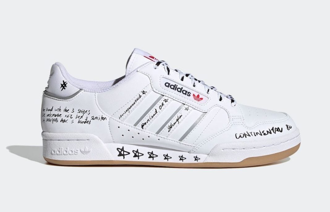 adidas Continental 80 Added to the ’Sharpie Pack’