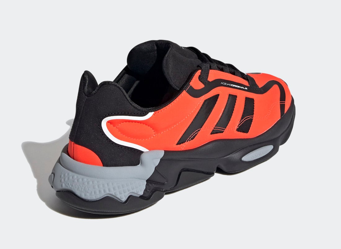 adidas Ozweego Pure Black Solar Red G55505 Release Date Info