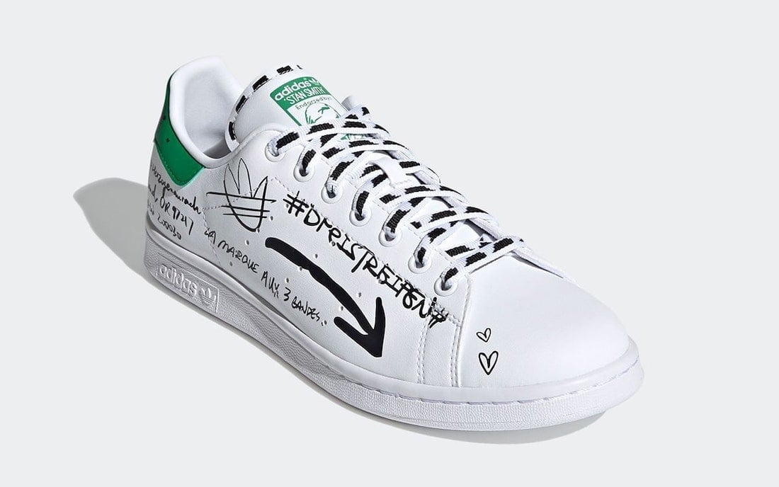 adidas Stan Smith Sharpie Pack GV9800 Release Date Info