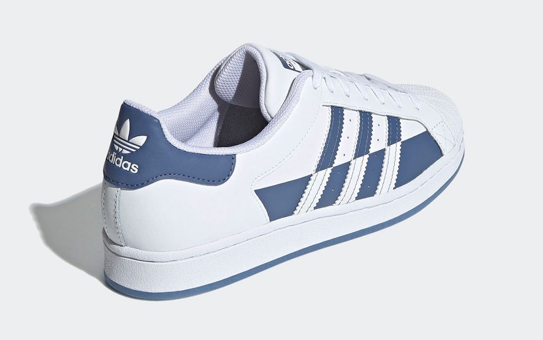 adidas Superstar Split White Blue FX5532 Release Date Info | SneakerFiles