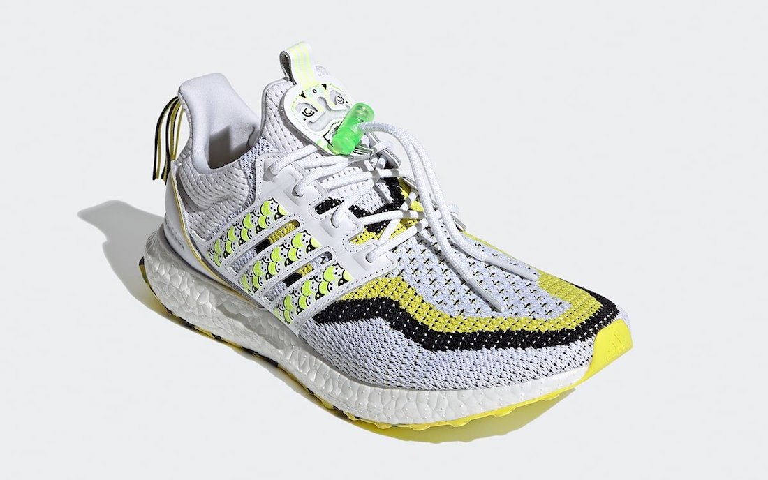 adidas Ultra Boost DNA Lion Dance White Yellow GV9814 Release Date Info