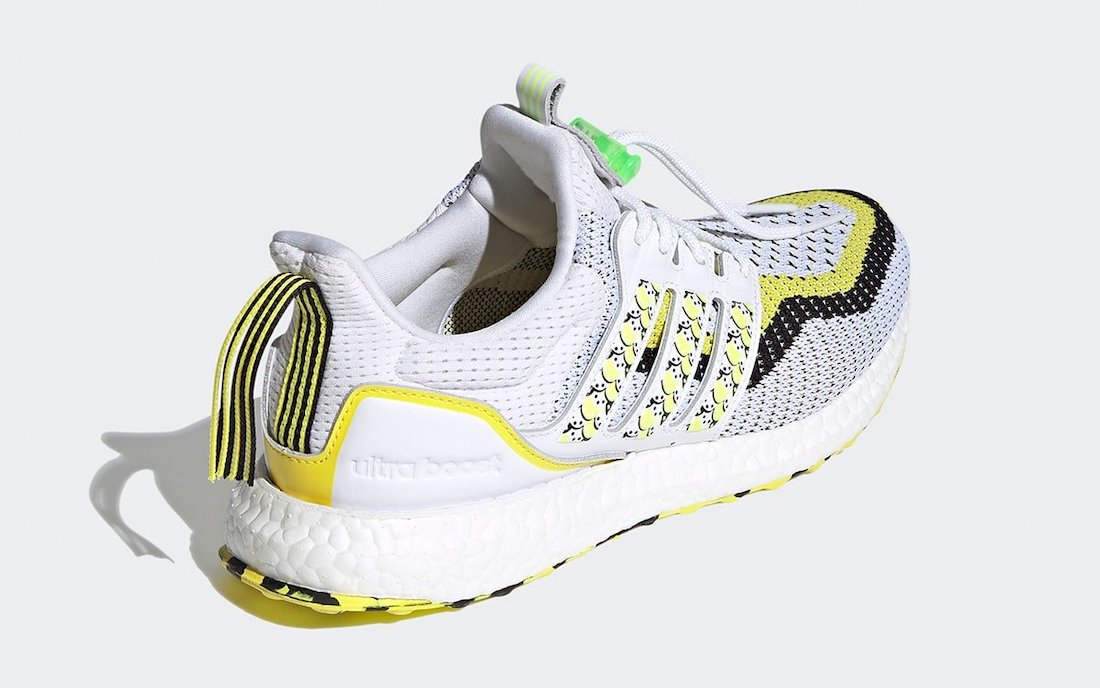 adidas Ultra Boost DNA Lion Dance White Yellow GV9814 Release Date Info