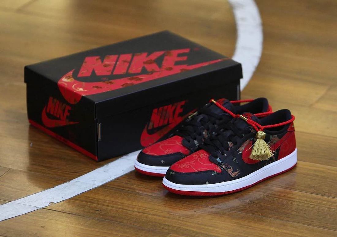 Air Jordan 1 Low OG CNY Chinese New Year DD2233-001 Release Date