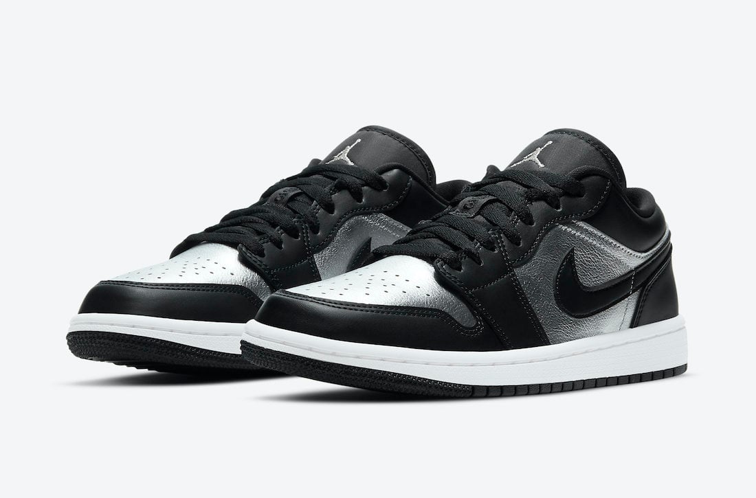 Air Jordan 1 Low Silver Toe Da5551 001 Release Date Info Sneakerfiles