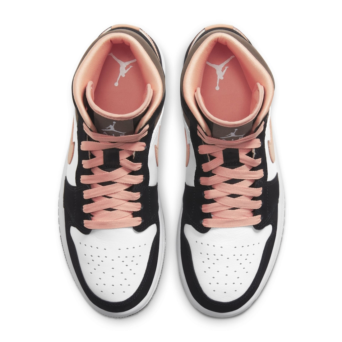 Air Jordan 1 Mid White Black Pink Release Date Info