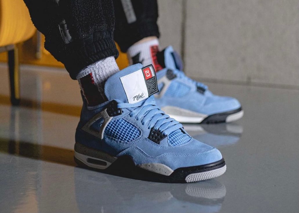 Air Jordan 4 University Blue Ct8527 400 Release Date Info Sneakerfiles