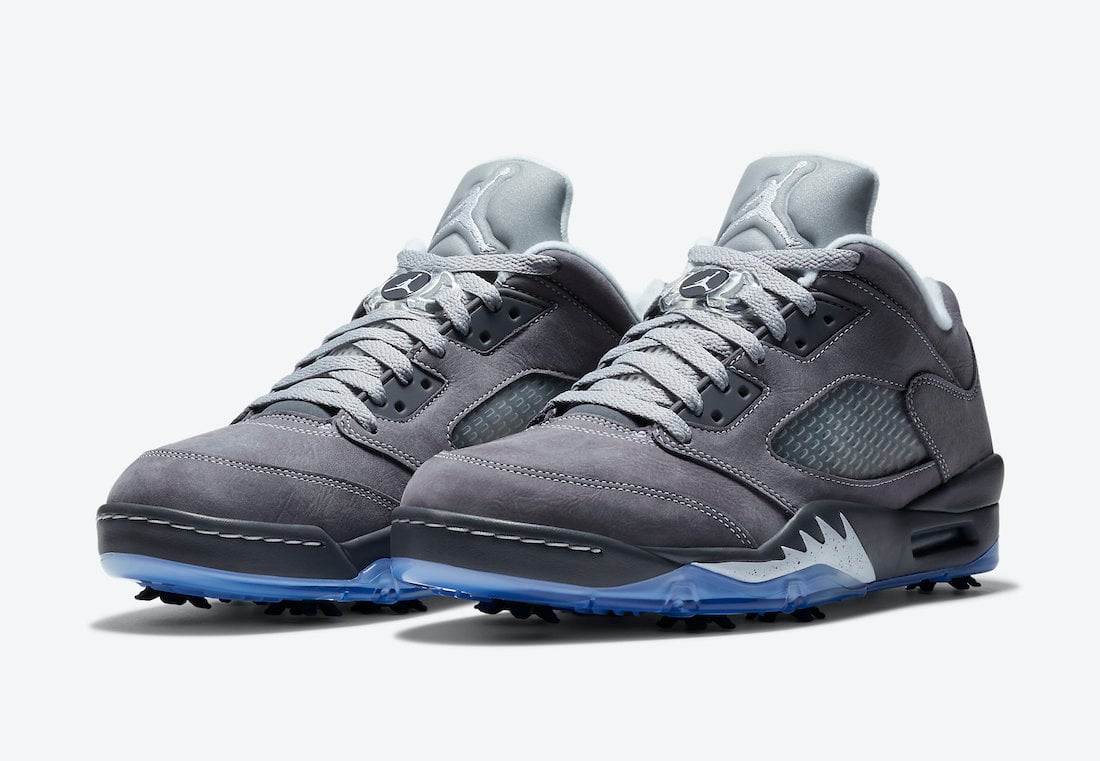 Air Jordan 5 Low Golf ‘Wolf Grey’ Official Images