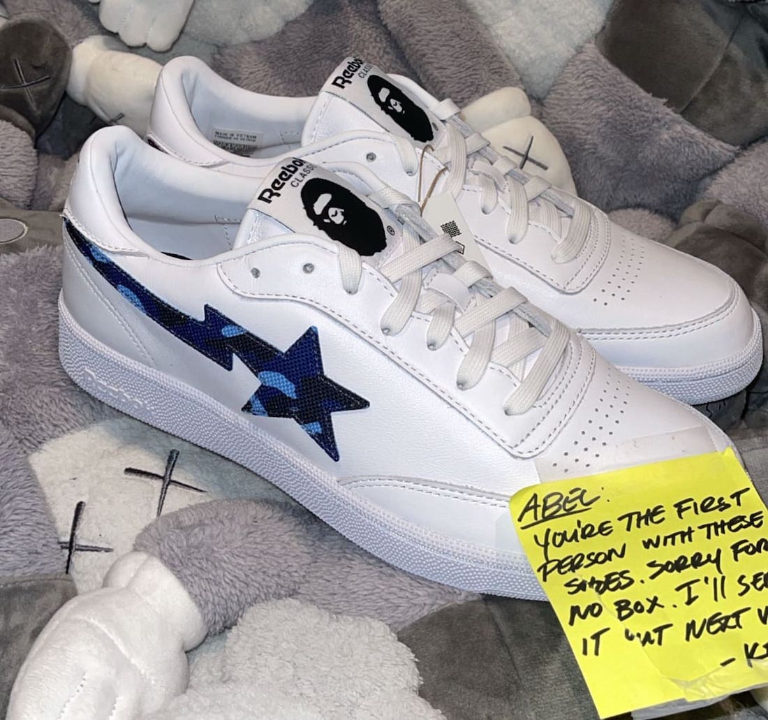 Bape Reebok Club C Bapesta FY3603 Release Date Info