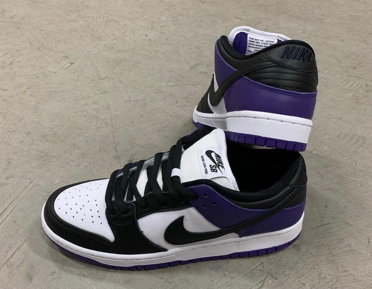 Nike SB Dunk Low Court Purple BQ6817-500 Release Date Info | SneakerFiles