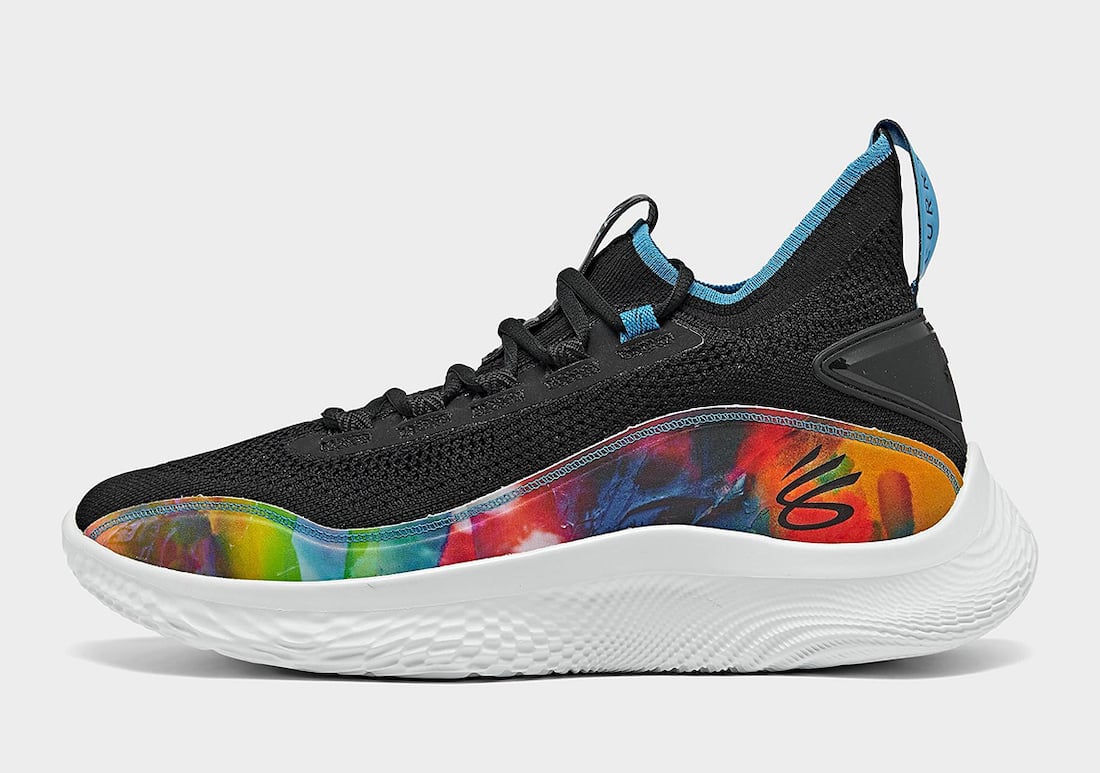 Curry Flow 8 Feel Good Flow Tie-Dye 3024032-001 Release Date Info