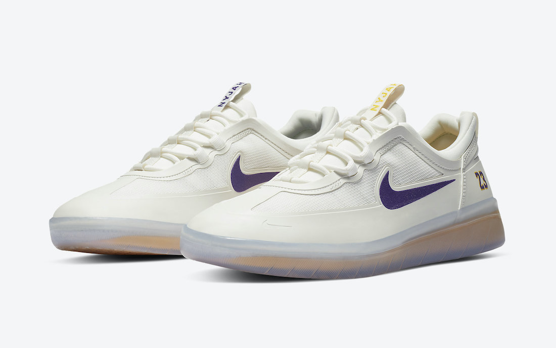 NBA x Nike SB Nyjah Free 2 ‘Lakers’ Release Info