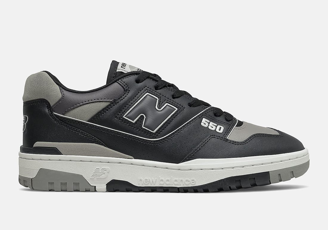 New Balance 550 Shadow Black Grey BB550SR1 Release Date Info