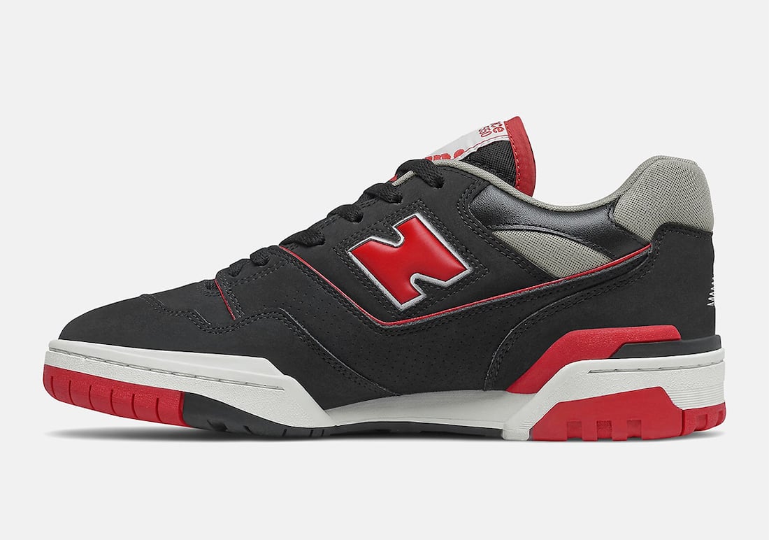 New Balance 550 Black Red BB550SG1 Release Date Info