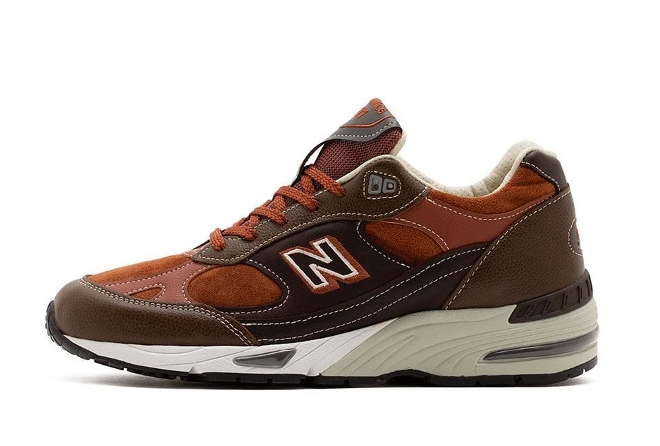 New Balance 991 Made in UK Releases in Shades of Brown