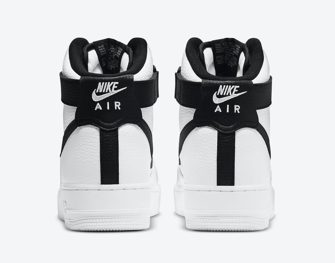 Nike Air Force 1 High White Black CT2303-100 Release Date Info
