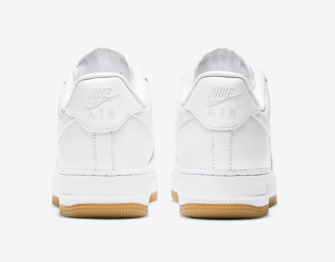 Nike Air Force 1 Low White Gum DJ2739-100 Release Date Info