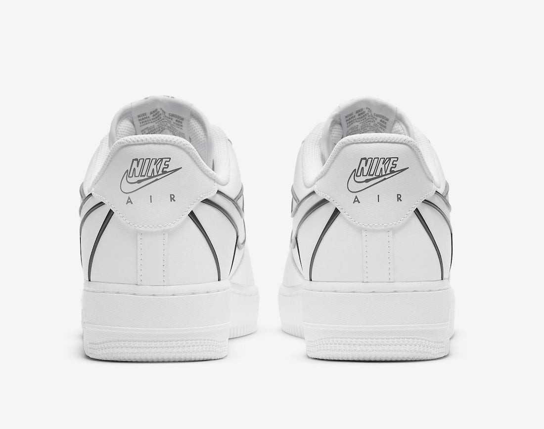 Nike Air Force 1 Low White Metallic Grey DH4098-100 Release Date Info