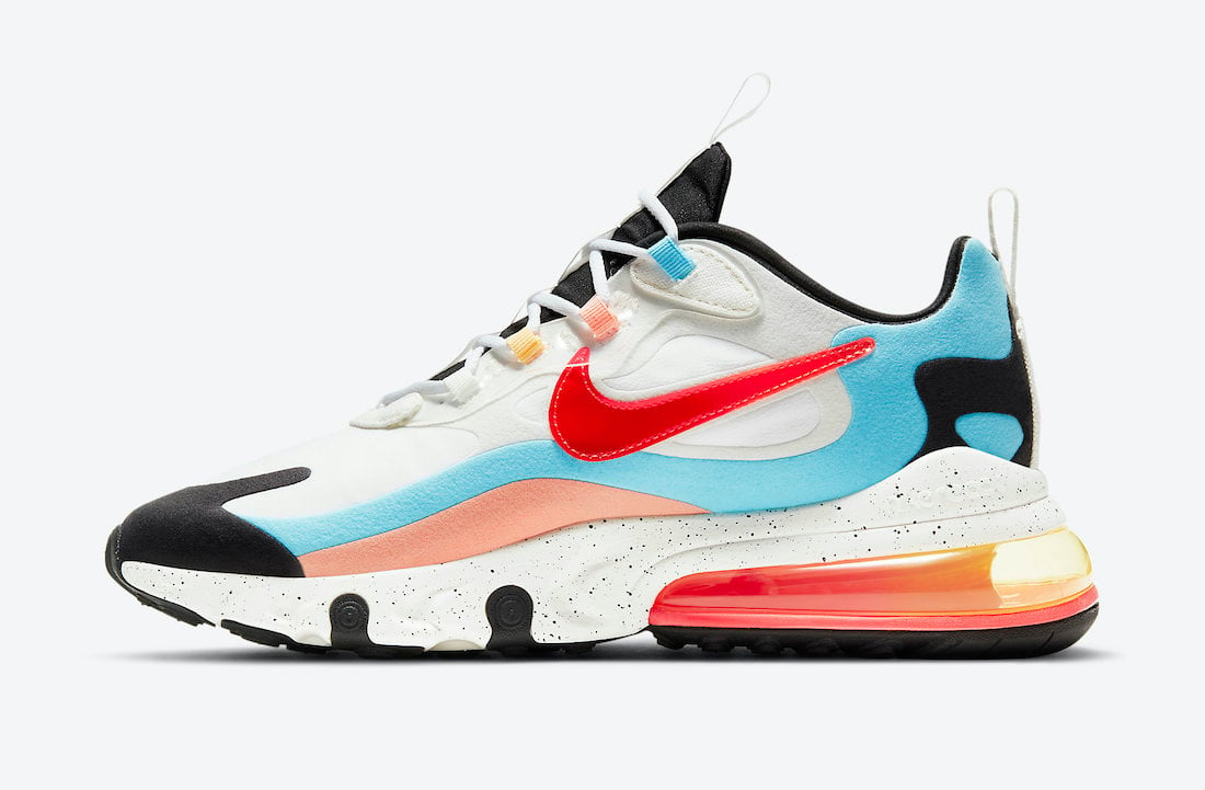 Nike Air Max 270 React The Future is in the Air DD8498-161 Release Date Info