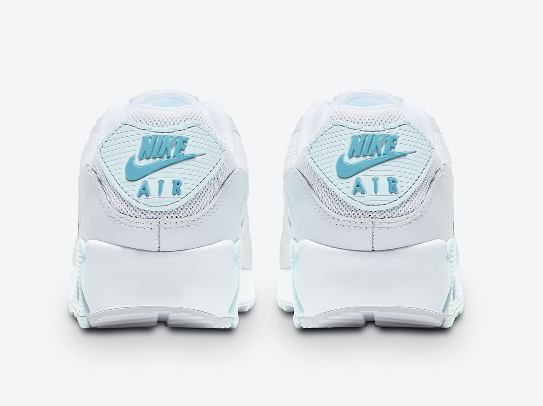 Nike Air Max 90 Grey Ice Blue DH4969-100 Release Date Info