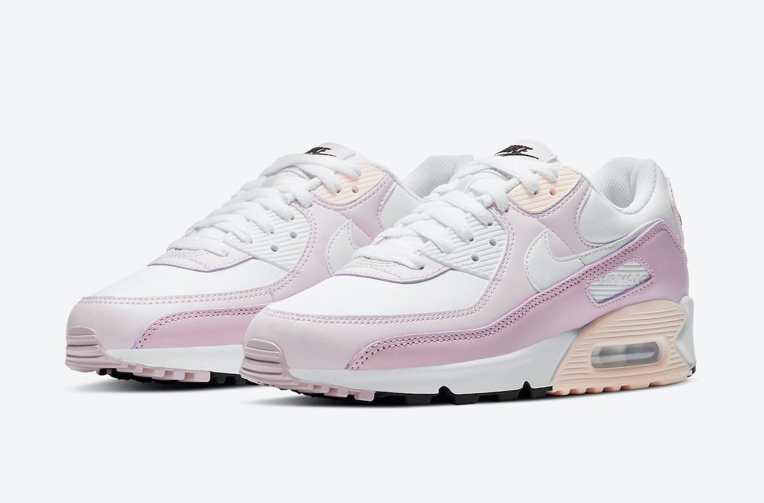 Nike Air Max 90 Releasing in White and Pink