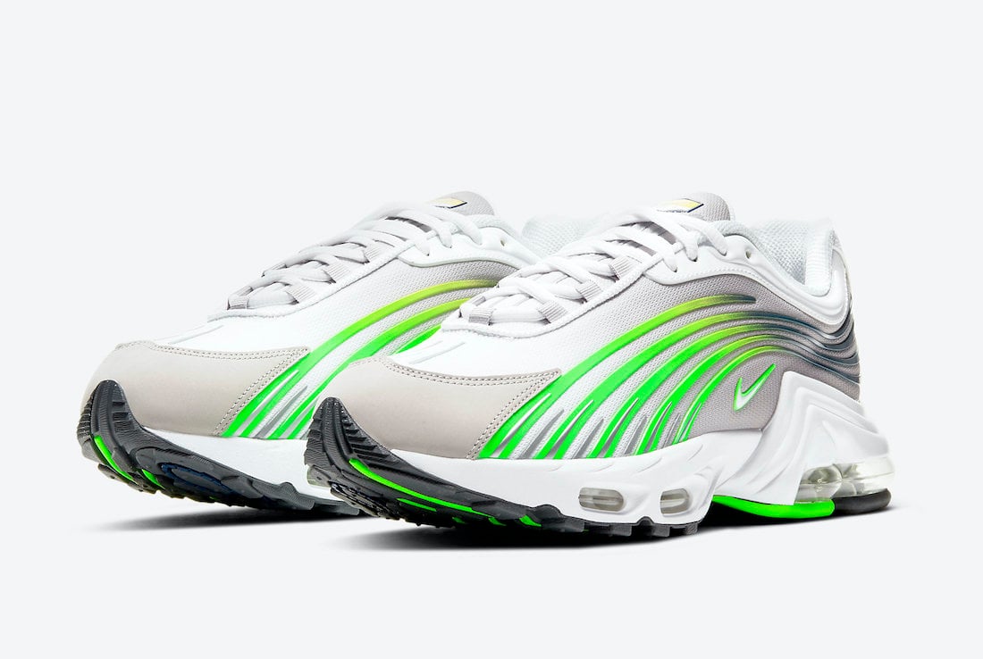 This Nike Air Max Plus 2 Feature Neon Green Accents