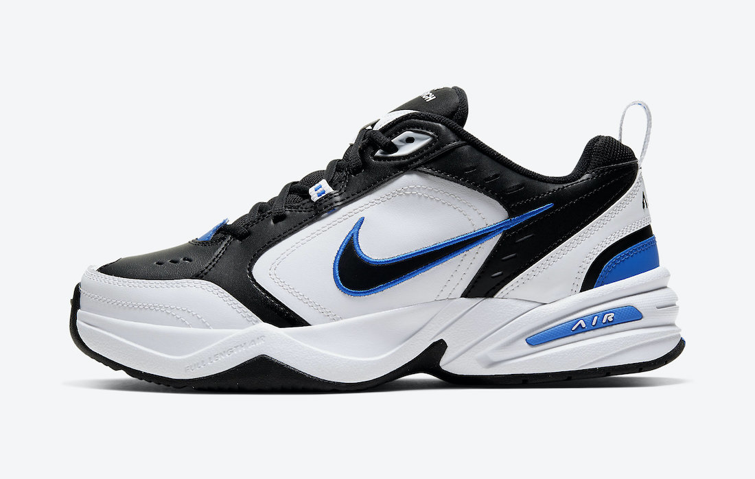 Nike Air Monarch 4 Black Royal 415445-002 Release Date Info