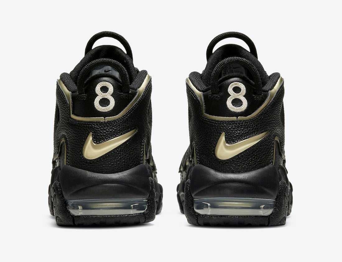 uptempo black and gold