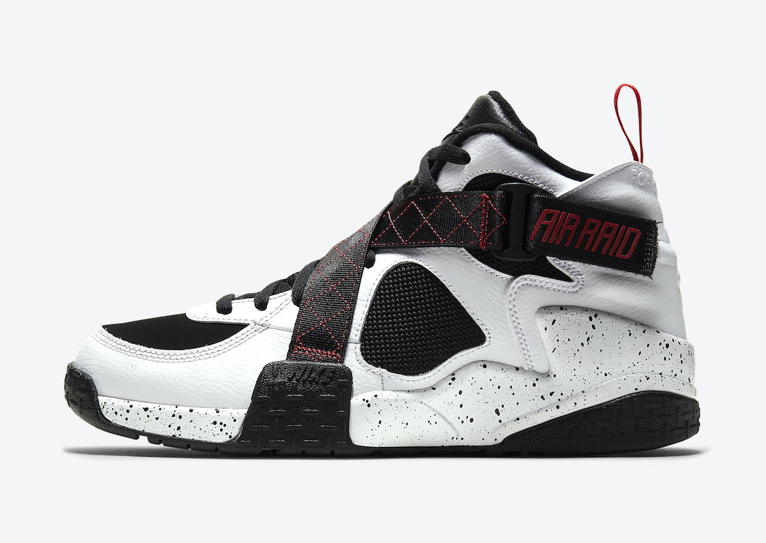 Nike Air Raid White Black Red DD8559-100 Release Date Info