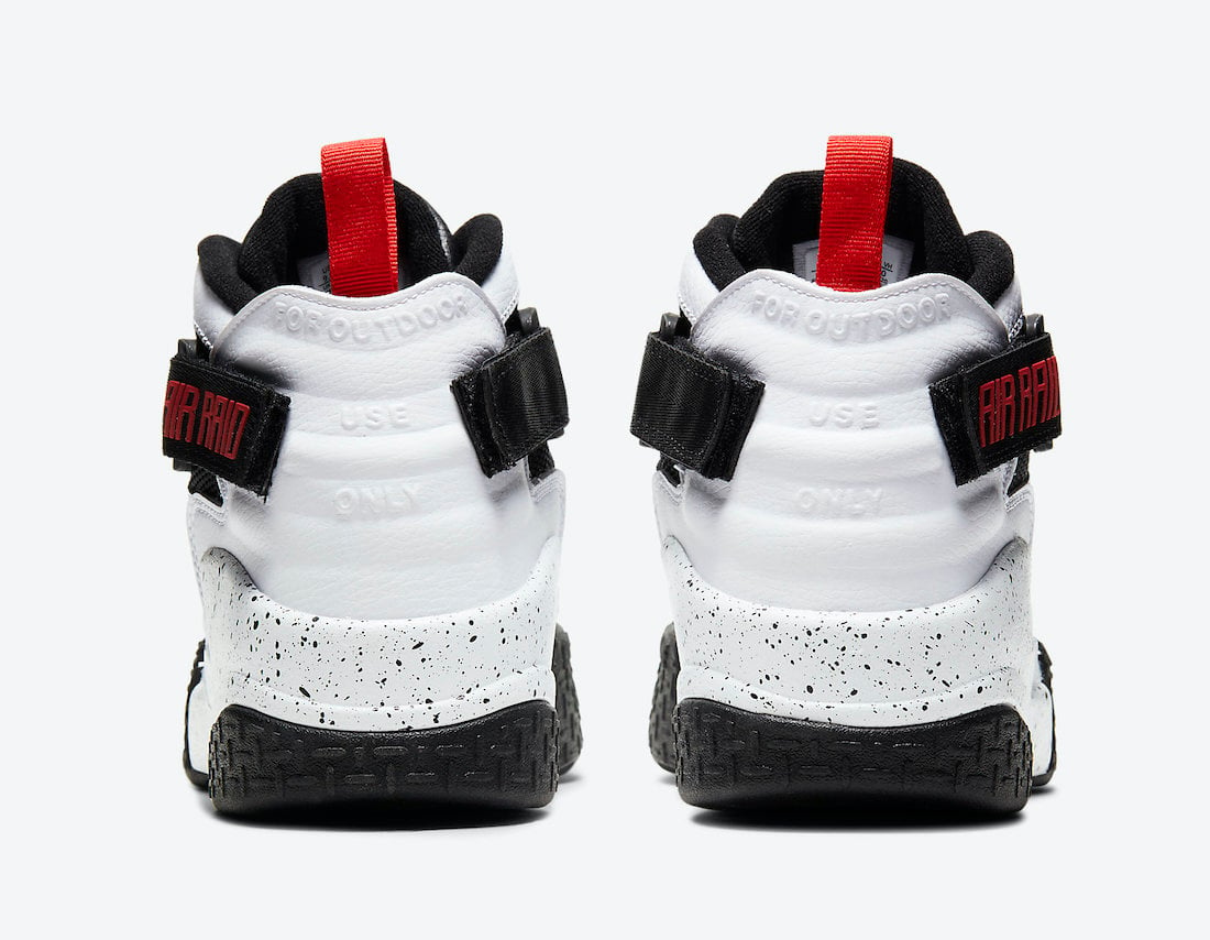 Nike Air Raid White Black Red DD8559-100 Release Date Info