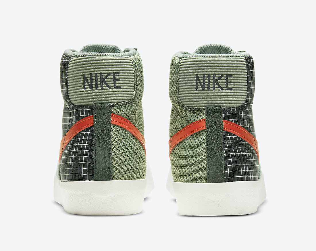 Nike Blazer Mid 77 Patch Dutch Green DD1162-300 Release Date Info