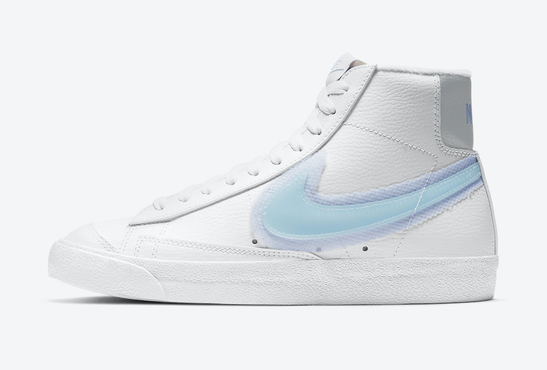 Nike Blazer Mid Glacier Blue DD0502-102 Release Date Info | SneakerFiles