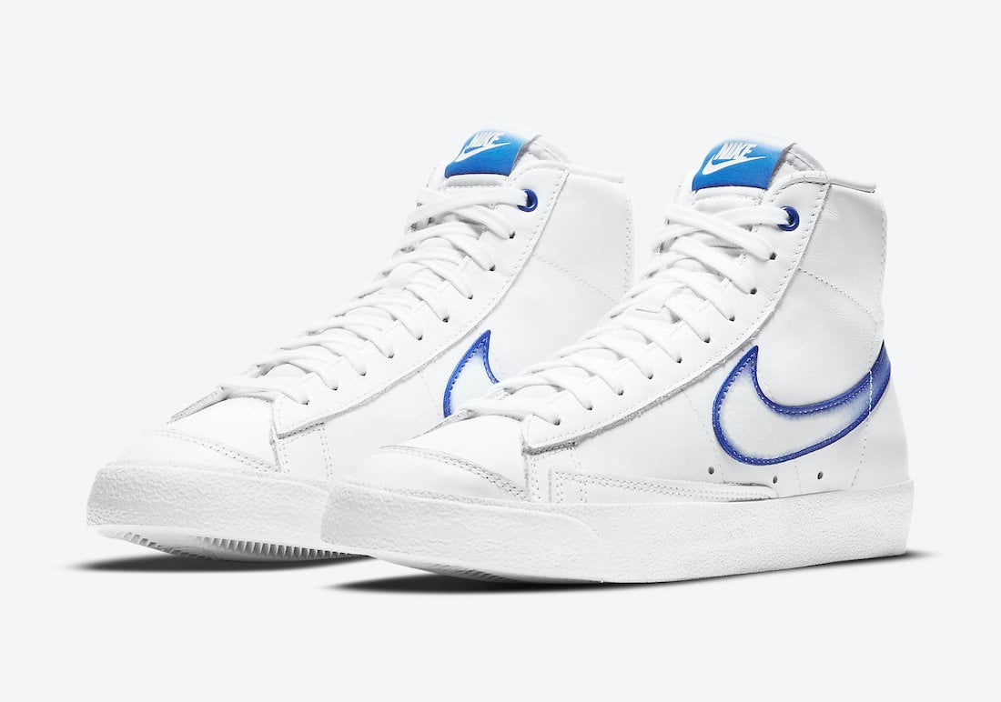 Nike Blazer Mid Comes with Blue Gradients