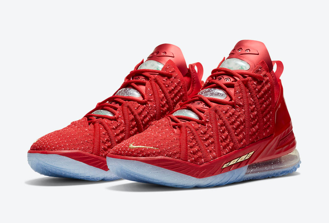 Nike LeBron 18 ‘X-Mas in LA’ Release Date