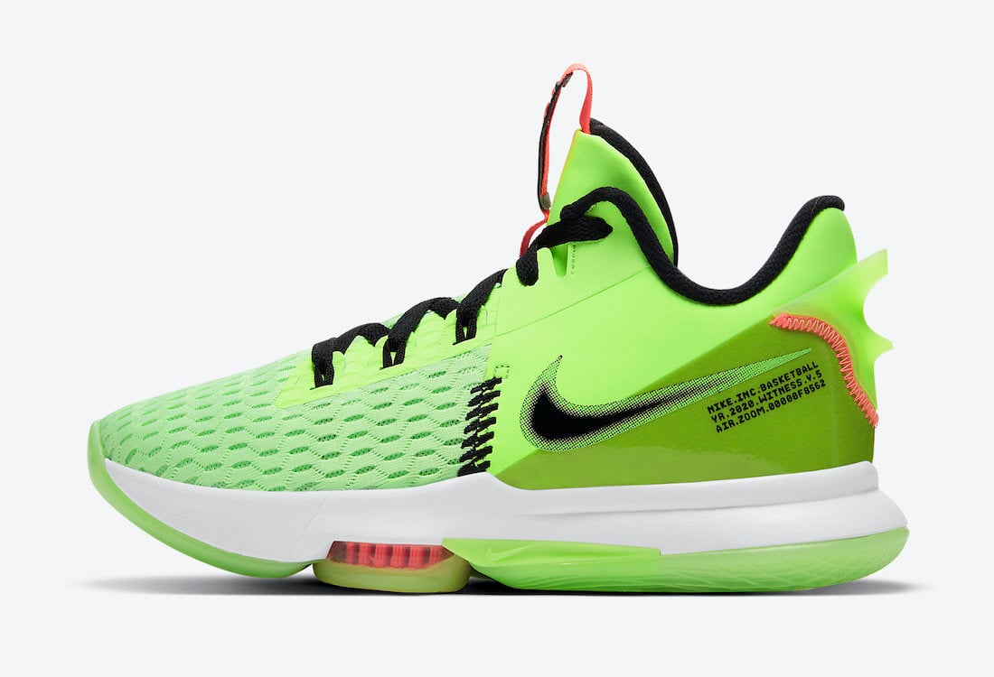 Nike LeBron Witness 5 Grinch CQ9381-300 Release Date Info