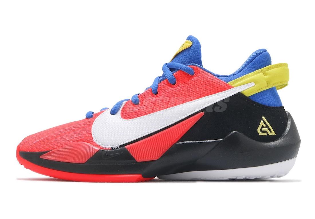 Nike Zoom Freak 2 GS ‘Bright Crimson’ Releasing Soon