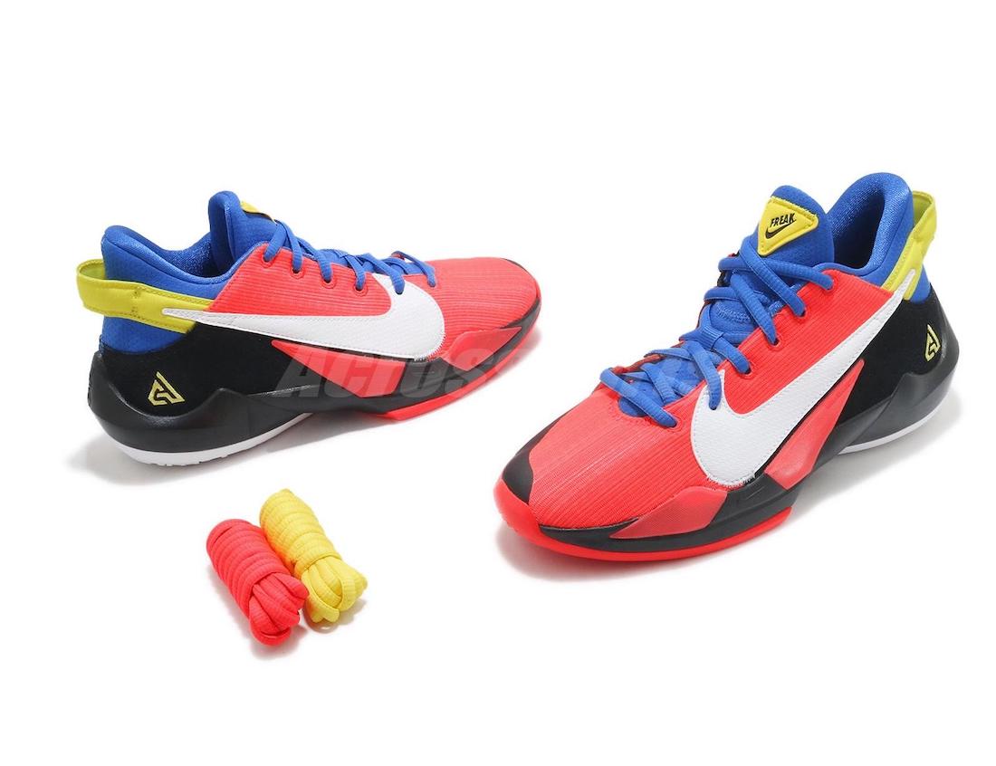 Nike Zoom Freak 2 GS Bright Crimson CN8574-606 Release Date Info