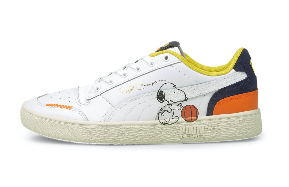 The Peanuts x Puma Ralph Sampson Features Snoopy Dribbling