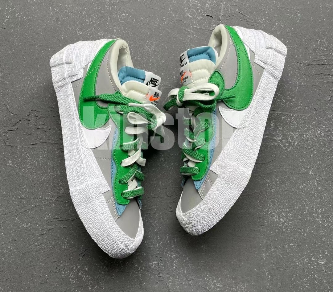 Sacai Nike Blazer Low Medium Grey Classic Grey DD1877-001 Release Date Info