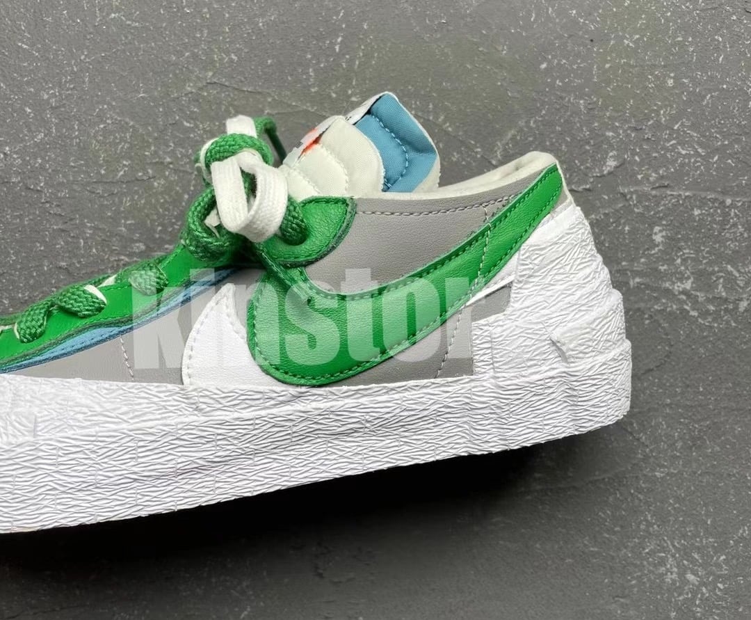 Sacai Nike Blazer Low Medium Grey Classic Grey DD1877-001 Release Date Info