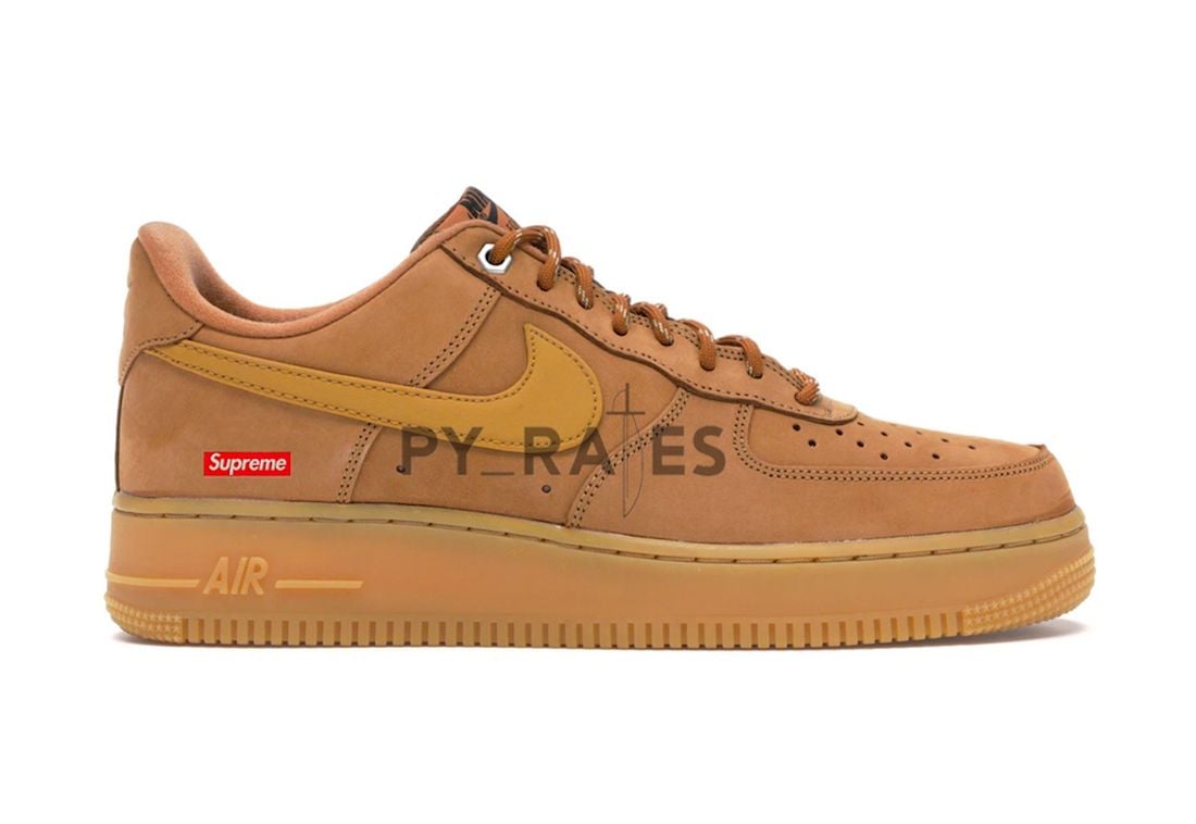 Supreme Nike Air Force 1 Low Flax Release Date Info