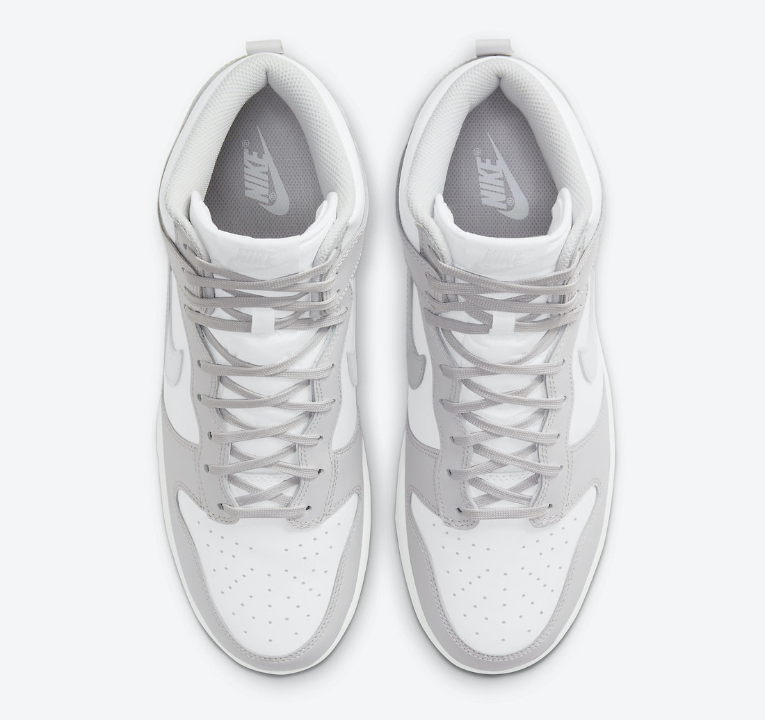 Nike Dunk High Vast Grey DD1399-100 Release Date Info | SneakerFiles