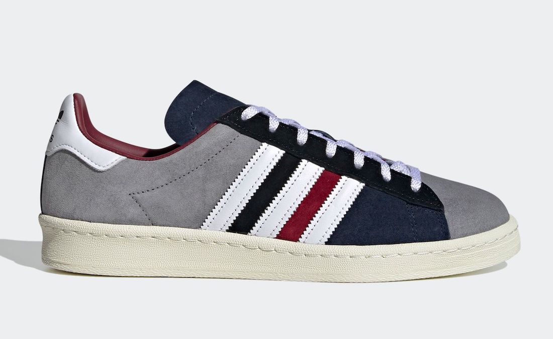 adidas Campus 80s Burgundy Navy FY7152 Release Date Info