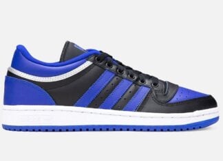 black and gold adidas top ten