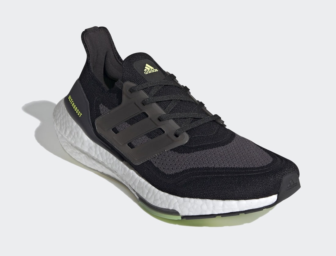adidas Ultra Boost 2021 Black Solar Yellow FY0374 Release Date Info