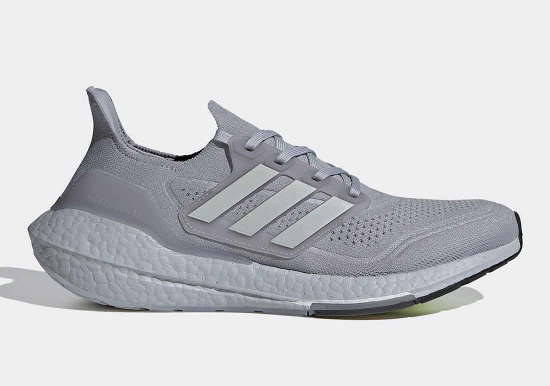 adidas Ultra Boost 2021 ‘Halo Silver’ Official Images