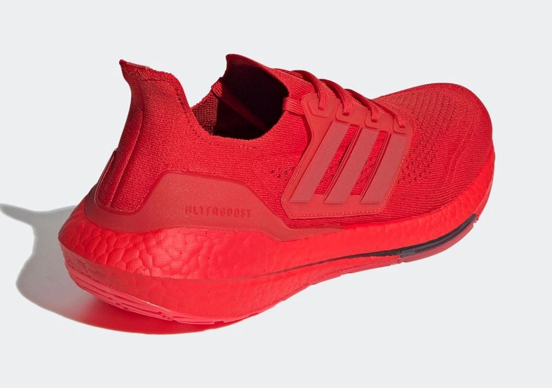 adidas Ultra Boost 2021 Vivid Red FZ1922 Release Date Info