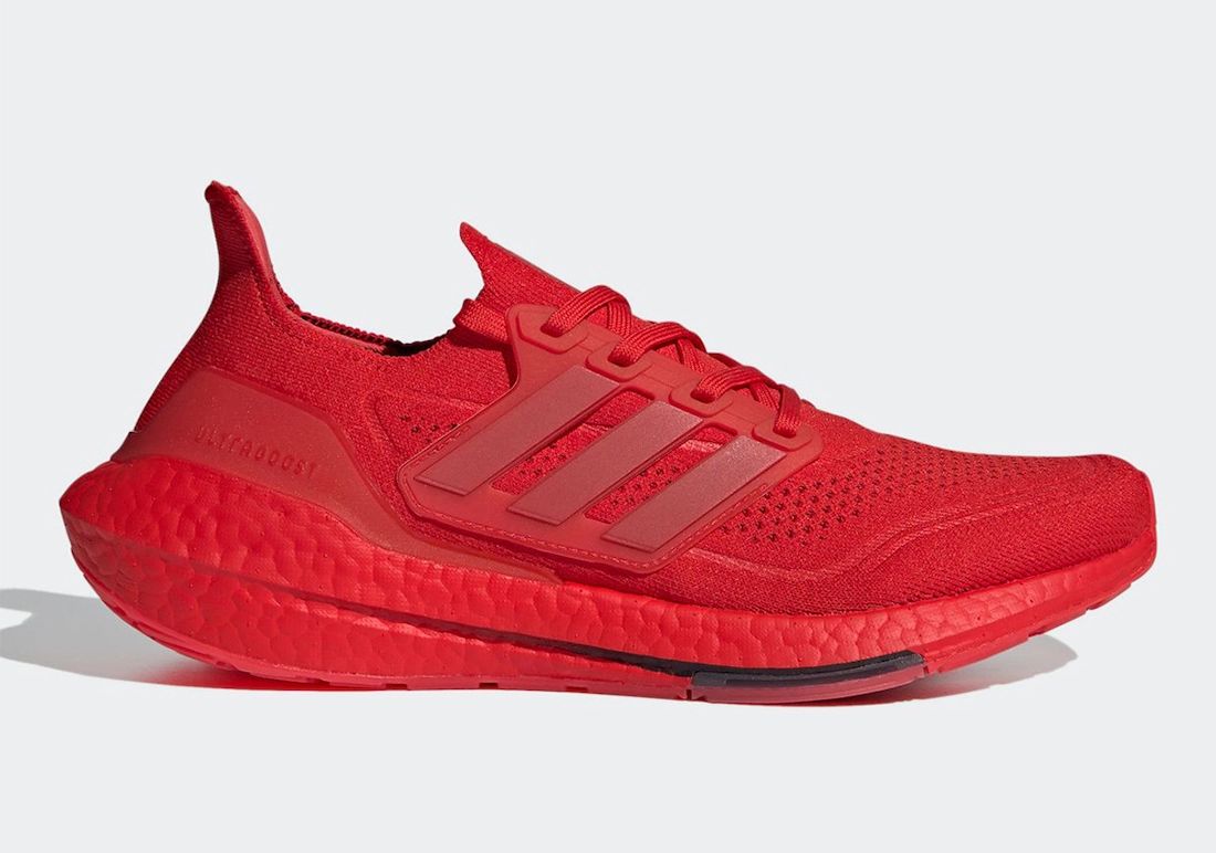 adidas Ultra Boost 2021 ‘Vivid Red’ Releasing Soon