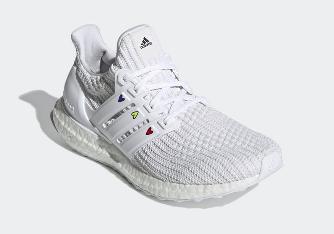 adidas Ultra Boost 4.0 DNA White Hearts GZ9232 Release Date Info